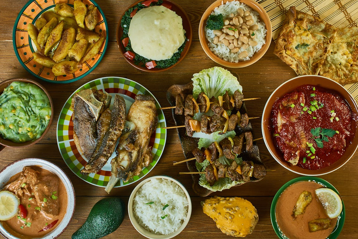 Spices and seafood